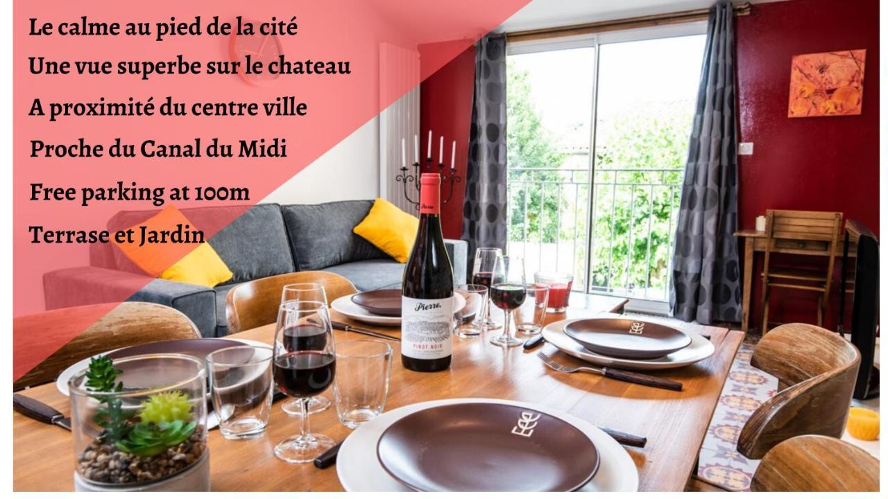 La Vue Du 36 Leilighet Carcassonne Eksteriør bilde